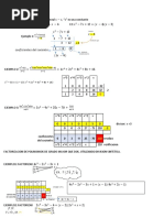 Division Sintetica y Racionalizacion