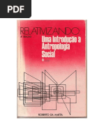 Relativizando - Uma Introdução À Antropologia Social