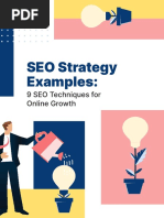 SEO Strategy Examples:: 9 SEO Techniques For Online Growth