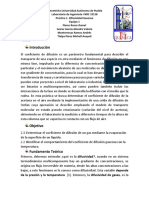 E1 - Prática 1 - Difusividad Gaseosa