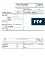 Palu-3 Coal Fired Steam Power Plant (2 X 50 MW) : Comments Resolution Sheets