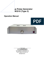 High Voltage Pulse Generator FPG 20-10NKS10 (Type 2) 