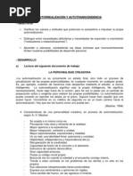 Autorrealización y Autotranscendencia