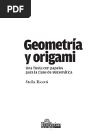 Geometria y Origami - Una Fiesta