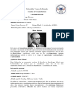 Biografia de Hans Kelsen Características