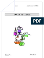 Cours Chimie 20102011