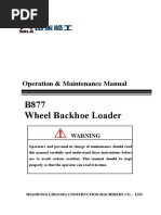 SDLG B877 Service Manual