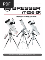 Manual de Utilizare Telescop Bresser Messier