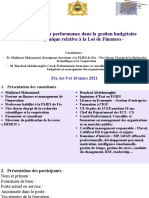 Démarche Performance Gestion Budgétaire CFC AUTT