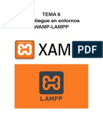 TEMA 6 Despliegue en Entornos WAMP-LAMPP