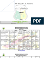 MALLA Matemáticas 2017 9°