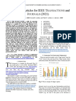 Preparation of Articles For IEEE T and J: Ransactions Ournals