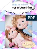 Moldes Laurinha e Nikolas (Criação Valeria Gelli)