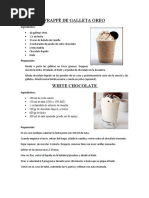 Frappé de Galleta Oreo