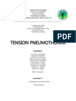 Case Study Tension Pneumothorax BSN 4 2 1