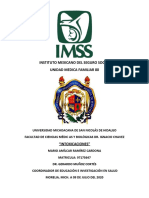 Intoxicacion Imss