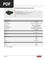 Control Unit CED160 - ENG