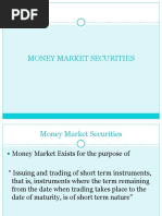 Money Market Securities