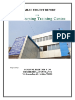 Anand Nursing Training Centre: Detailed Project Report