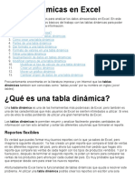 Tablas Dinámicas en Excel - 003