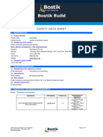 Bostik Build: Safety Data Sheet