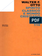 Walter Friedrich Gustav Hermann Otto - Spirito Classico e Mondo Cristiano