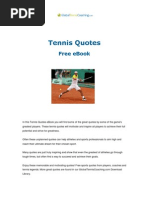 Free Tennis Quotes From Global Tennis Coaching