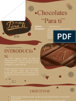 Practica 1 Grupo 1 Chocolates para Ti