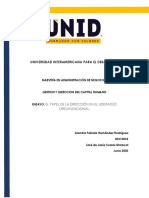 Ensayo. El Papel de La Direccion en El Liderazgo Organizacional