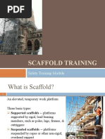 Scaffold Training