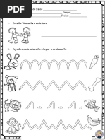 Evaluación Diagnóstica Preescolar