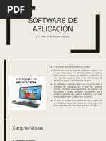 Software de Aplicación