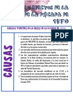 Causas y Efectos de La Crisis de La Década de 1970