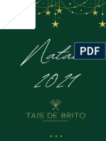 Cardápio - Natal 2021