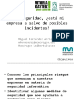 Ciberseguridad, ¿Está Mi Empresa A Salvo de Posibles Incidentes?