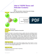 Introduction To VSEPR Theory and Molecular Geometry