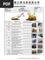 Crawler Crane Checklist Rev 0