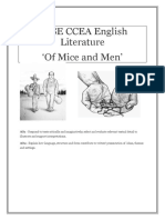 GCSE CCEA English Literature of Mice and Men': Allan Reid