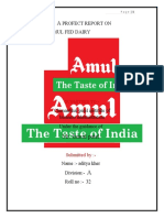 Amul Final Project Report