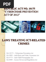 Cybercrime Prevention Act of 2012