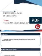 Estadística-TEOREMA DE CHEBYSHEV