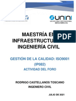 Foro Tematico Iso 9001 - Rodrigo Castellanos