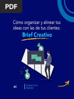 Cómo Elaborar Un Brief Creativo