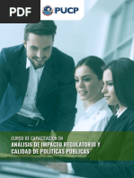 Brochure-CAPACITACIÓN EN ANALISIS DE IMPACTO REGULATORIO - 2020 - 2