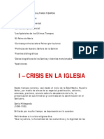 Profecias para Los Ultimos Tiempos - Padre Wilson Salazar H. - Portal Alianza de Amor