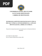 Necesidad de Asistentes Odontologicos en Clinicas Publicas y Privadas