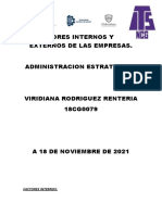 Factores Internos y Externos de Una Empresa