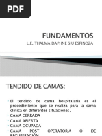 Tendido de Cama