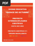 3 Proyecto-Cientifico-Interdiscipl. Tercero Bach