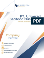 PT. Universal Seafood Nusantara: Company